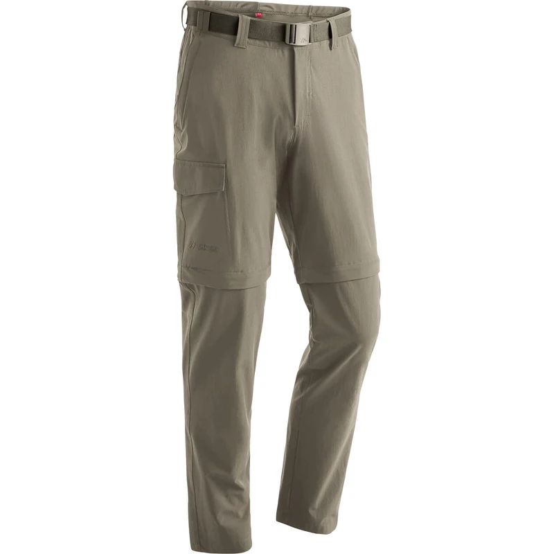 maier sports Men's Torid Slim Zip Hiking Trousers, Zip-Off Outdoor Pants, Breathable Trekking Trousers, Slim fit