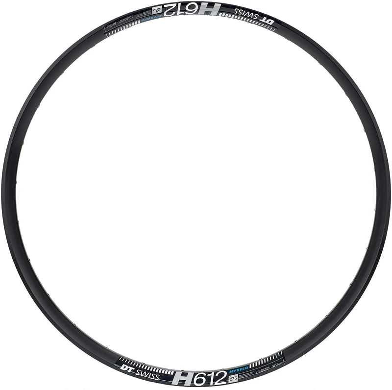 DT Swiss Unisex – Adults Rim H 612 27.5"/35mm, Black, One Size