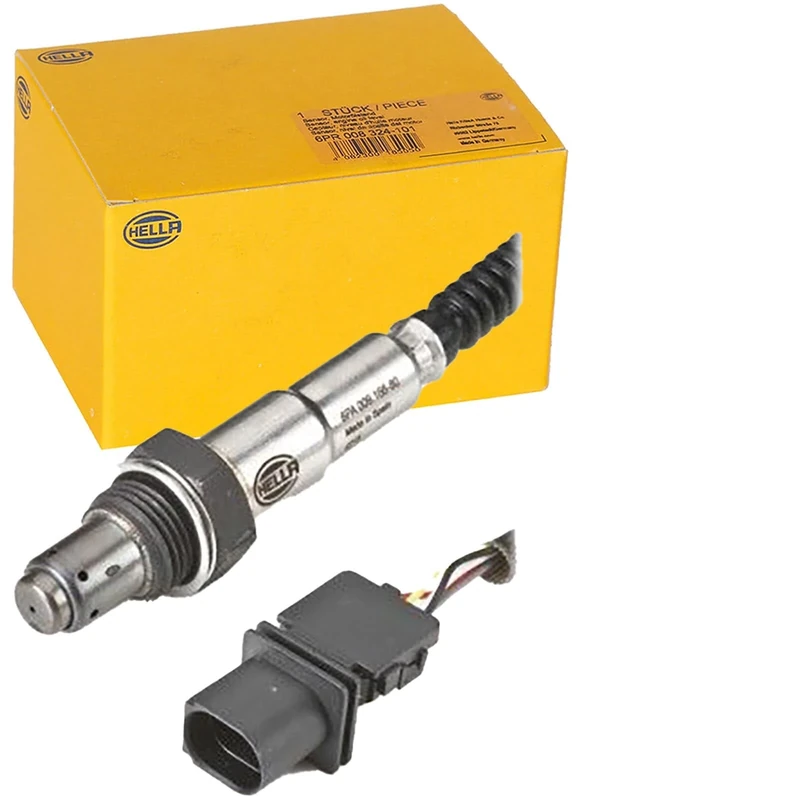 HELLA 6PA 009 166-801 Lambda Sensor - 6-pin connector - Cable: 400mm