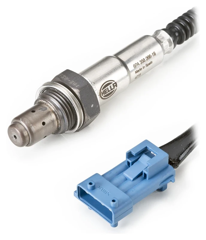 HELLA 6PA 358 066-191 Lambda Sensor - 4-pin connector - Cable: 570mm