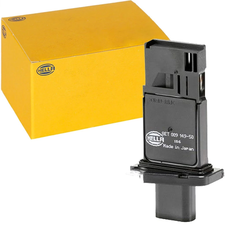 HELLA 8ET 009 149-501 Air Mass Sensor - 6-pin connector - Bolted