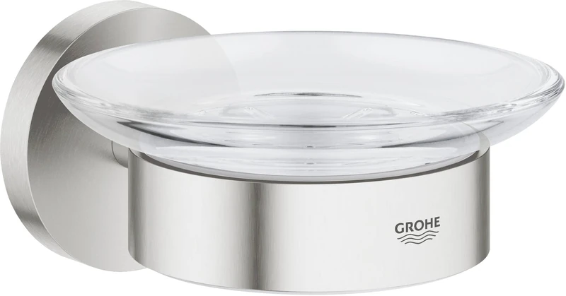 GROHE Essentials New Soap Dish with Holder Supersteel 40444DC1