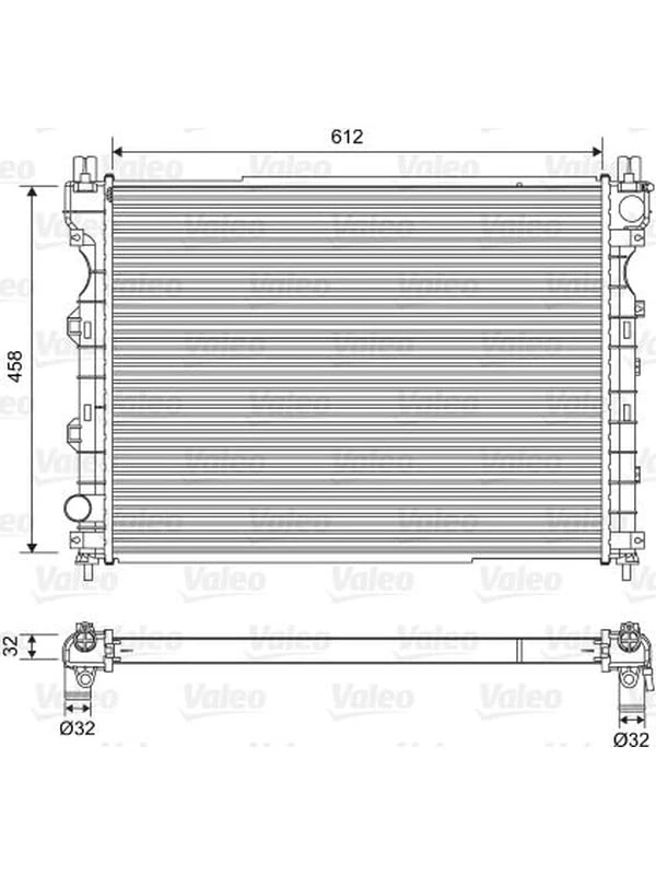 Valeo 701567 Radiator