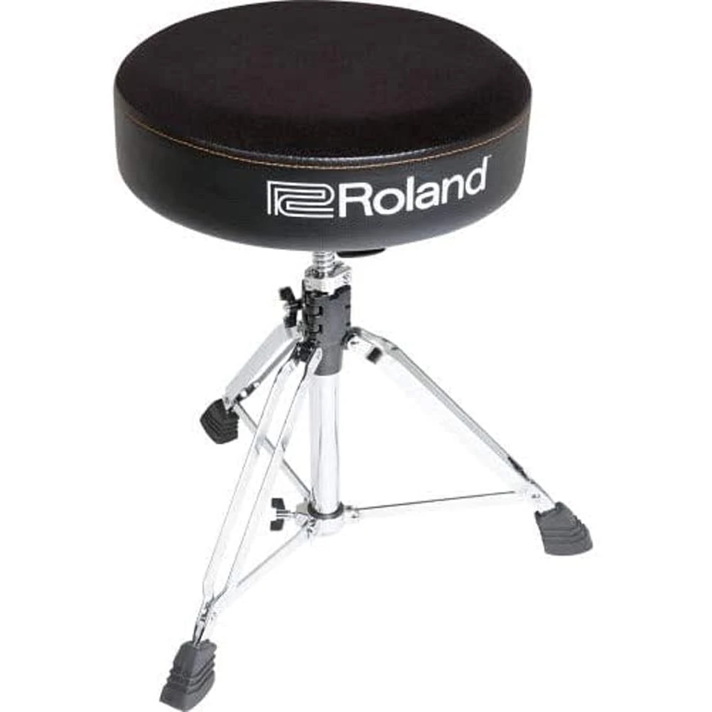Roland Rdt-R Drum Throne - Round Drum Throne, Durable Commercial-Grade Materials & Simple Height-Adjustment Collar
