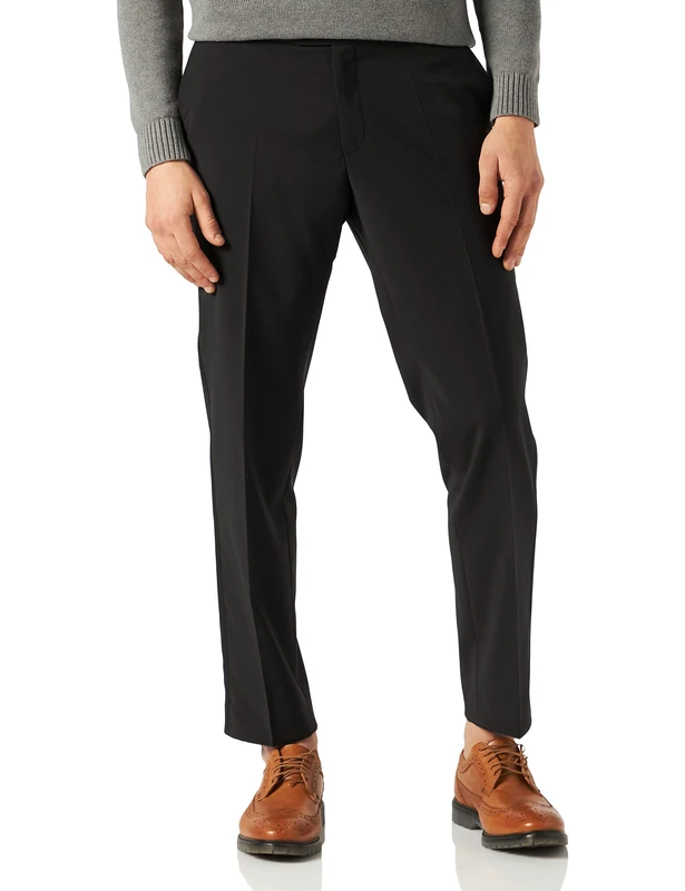 CARL GROSS CG Wesley, Men's Trousers, Black (Black 90), 30R UK (46 EU)