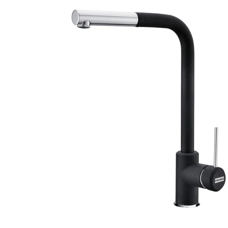 Franke 115.0476.827 + SR01 Green Chromed Kitchen Sink Tap with Pull-Out Spout - Onyx