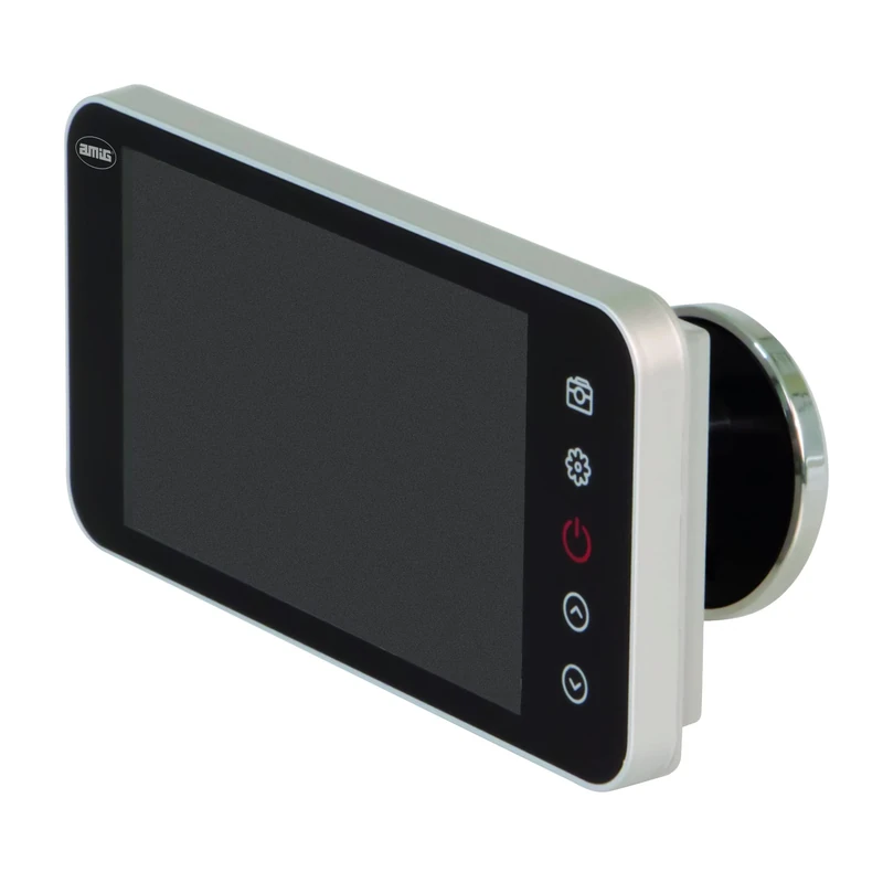 Amig - Digital Door Viewer - 4" TFT LCD Screen - Viewing Angle: 160° - Clear Images - Easy Installation and Use - Color: Silver