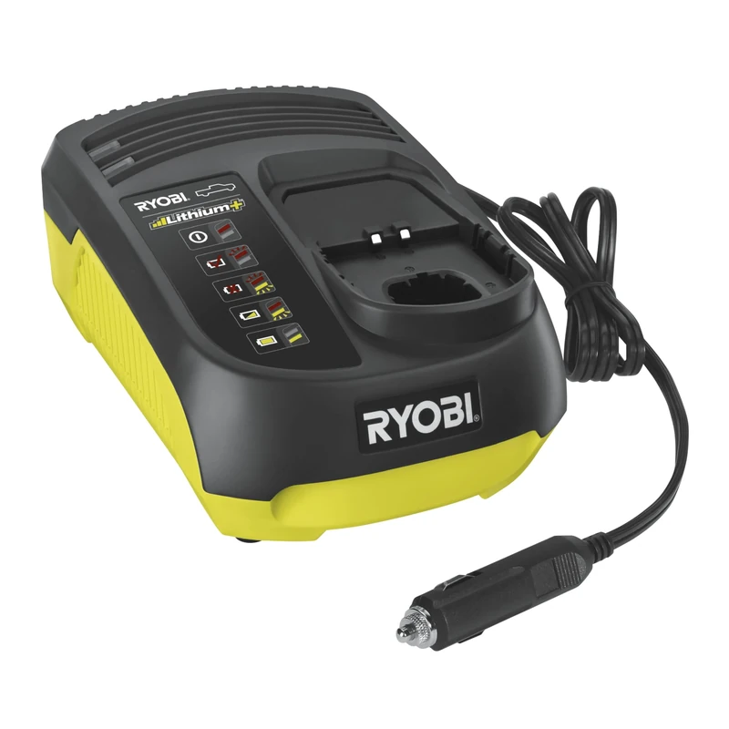 Ryobi RC18118C 18V One+ in-Car Battery Charger - Hyper Green