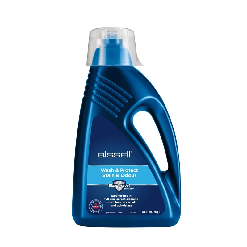 BISSELL Wash & Protect Carpet Shampoo, For BISSELL Carpet Cleaners, for use on carpet and area rugs, 1L, 1086N