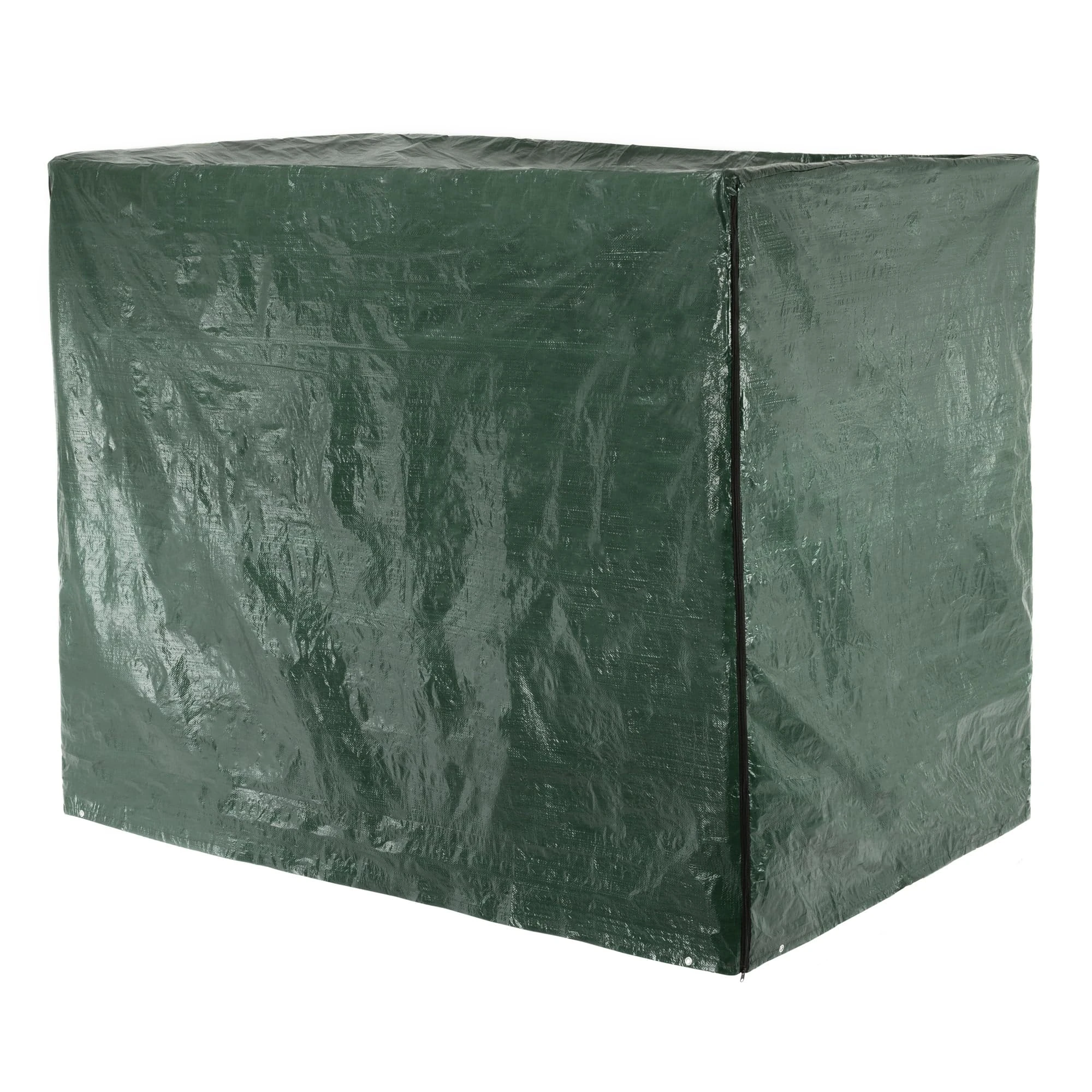 LIVIVO NEW HEAVY DUTY WATERPROOF 3 SEATER GARDEN SWING HAMMOCK PROTECTIVE COVER ZIPS & CORD