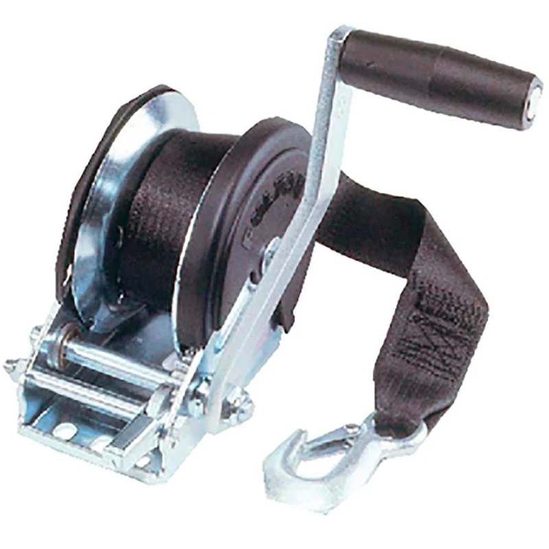 Fulton 142208 Single Speed Winch with 20' Strap and Cover - 1500 lbs. Capacity, 1 Pack