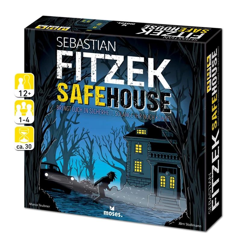 Moses Sebastian Fitzek SafeHouse - The Game, Board Game by Marco Teubner (German Version)