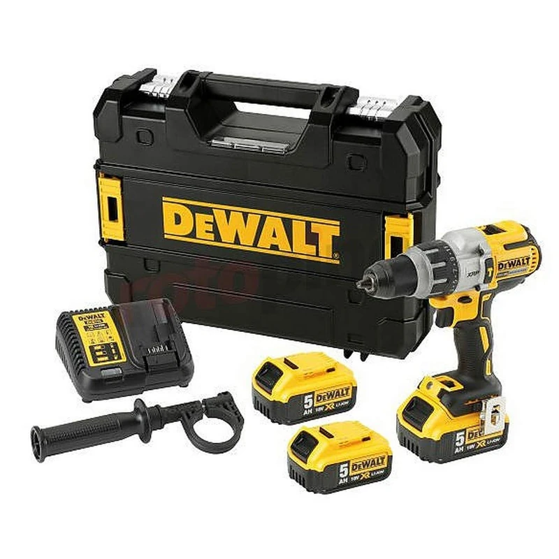 Dewalt DCD996P3-QW Impact Driver (BL) 18 V/5 Ah Black/Yellow (Pack of 2)