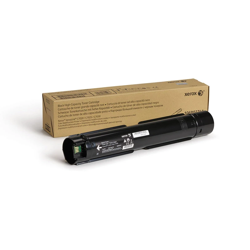Xerox Genuine VersaLink C7020 / C7025 / C7030 Black High Capacity Toner Cartridge (16,100 Pages) - 106R03741
