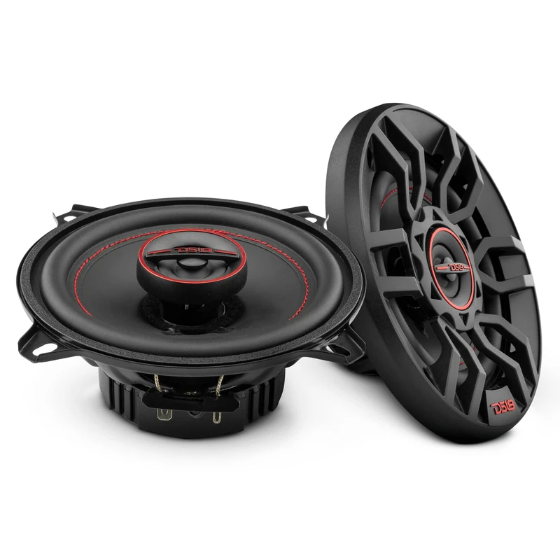 DS18 GEN-X5.25 5.25 Inch 135 Watts 2-Way Coaxial Speakers with Mesh Grills 4-Ohms - sold As A Pair of 2