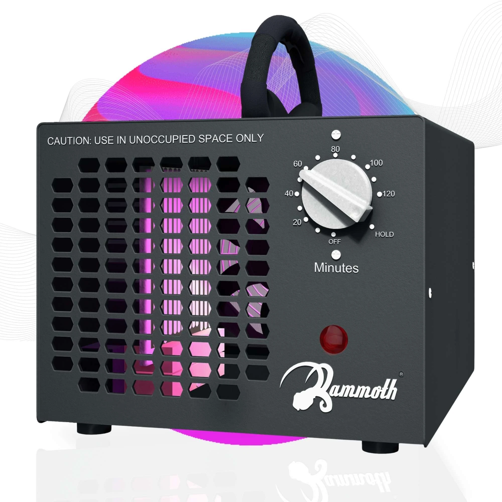 Mammoth 10,000mg Ozone Generator, Ozone Air Purifier for Odors in Home, Car, and Large Rooms | Professional and Personal Air Deodorizer