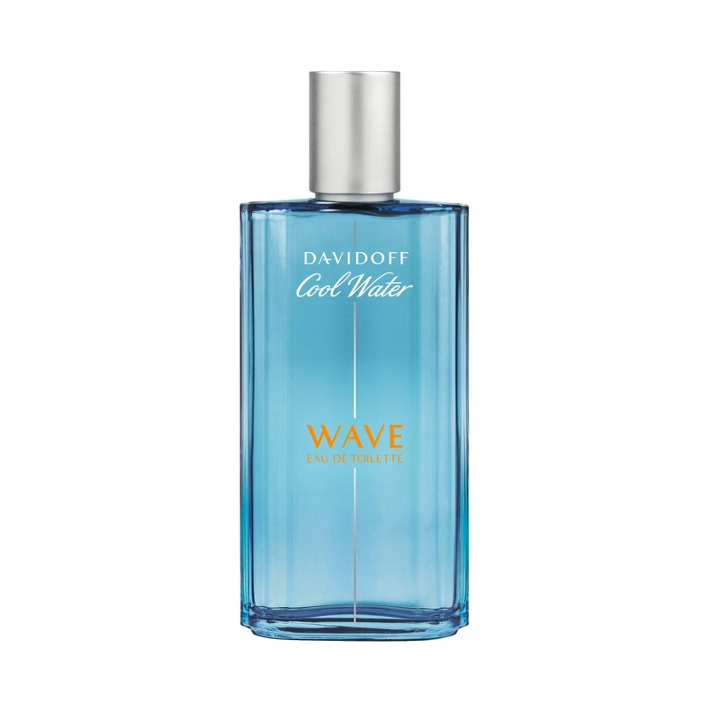 DAVIDOFF Cool Water Wave - Eau de Toilette for Him - Woody Fragrance with Notes of Sandalwood, Juniper Berry and Sichuan Pepper - Medium Longevity - 125ml