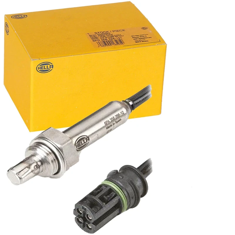 HELLA 6PA 358 066-101 Lambda Sensor - 4-pin connector - Cable: 1000mm