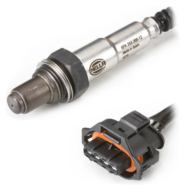 HELLA 6PA 358 066-121 Lambda Sensor - 4-pin connector - Cable: 350mm