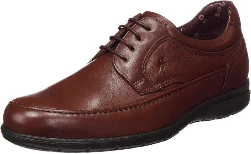 Fluchos Men's Luca Derbys, Brown, 10 UK