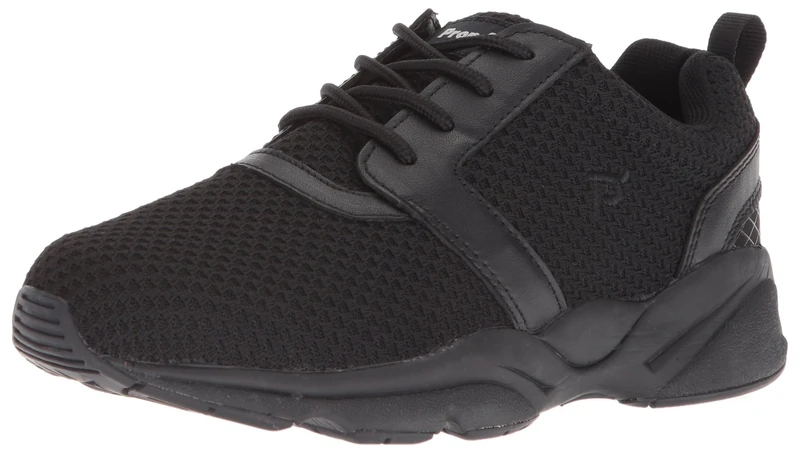 Propét Women's Stability X Sneaker, Black, 9 UK