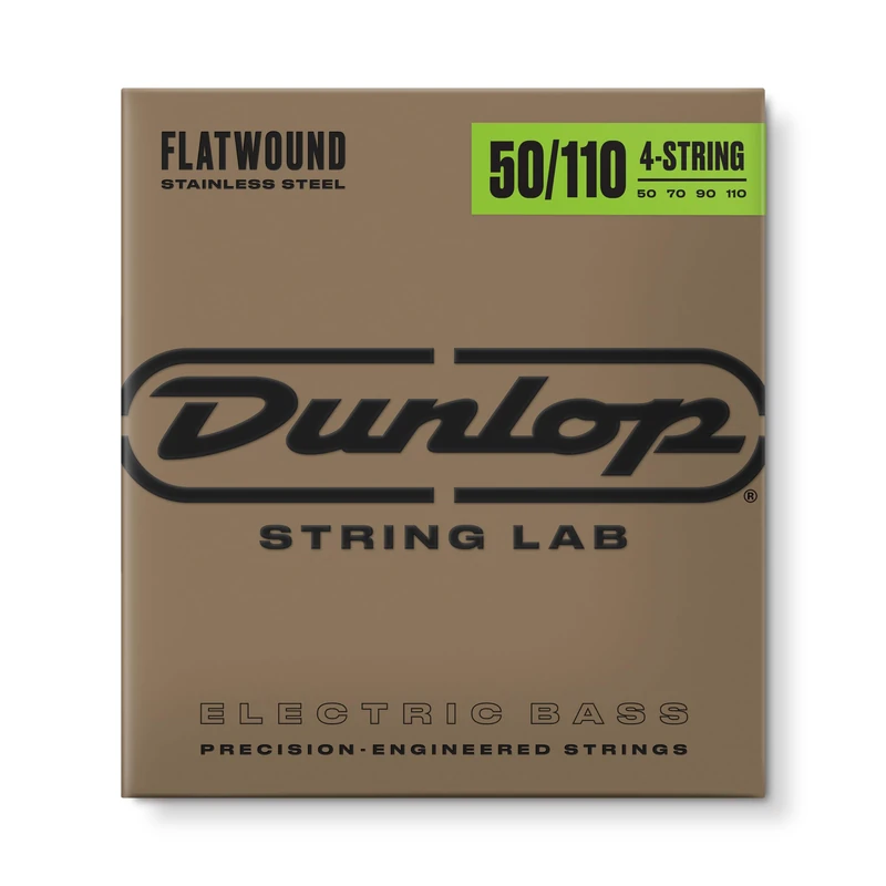 Dunlop DBFS50110 Long Scale Flat Thread Bass Strings 50-110 - Image 1