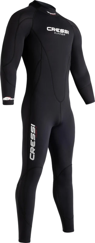 Cressi Men Summer - Neoprene 2.5 mm Wetsuit - Black, XXL