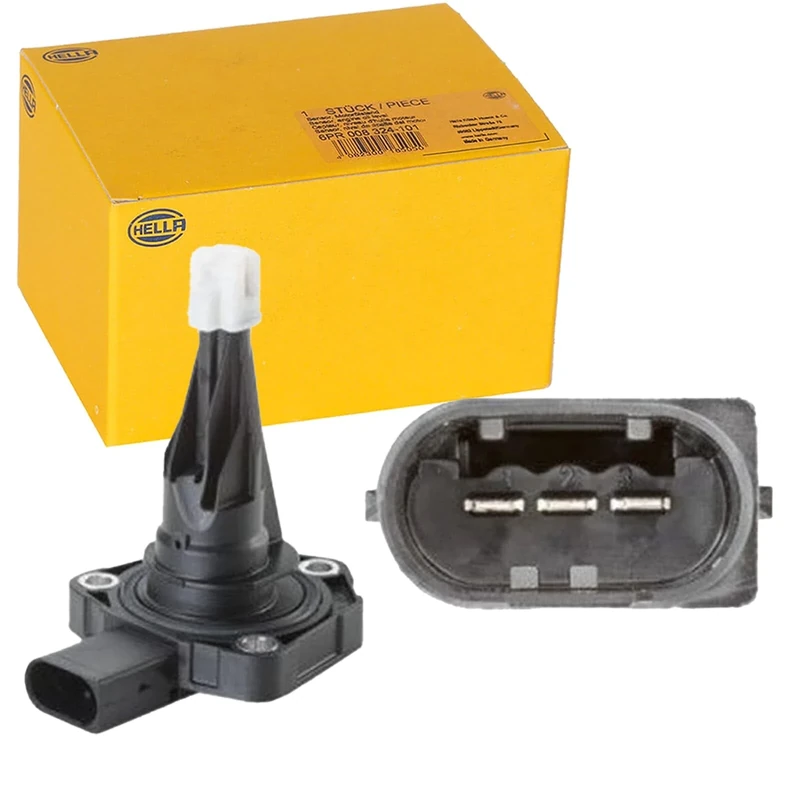 HELLA 6PR 013 680-191 Sensor, engine oil level - 3-pin connector - with seal