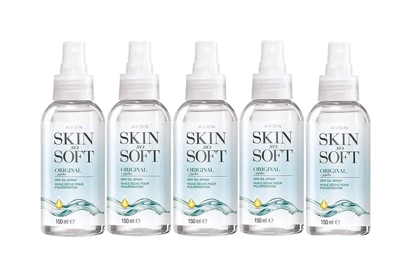 Skin so Soft Original Dry Oil Spray with Jojoba 150ml – pack 5