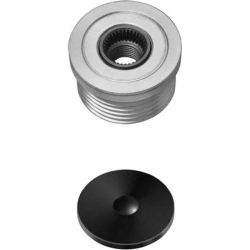 HELLA 9XU 358 038-411 Alternator Freewheel Clutch - Thread Size: M16x1,5 - Number of grooves: 6 - with cap