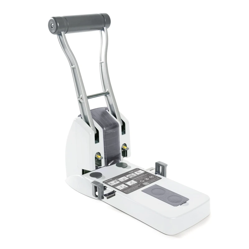 Rapesco 1405 ECO P2200 High-Capacity 2-Hole Punch, 150 Sheet Capacity, Soft White
