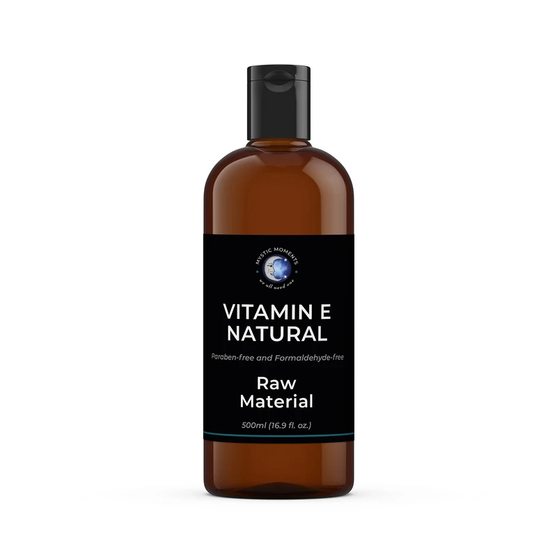 Mystic Moments Natural Vitamin E Oil - 500ml Antioxidant