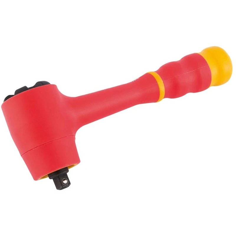 Draper 31091 1/4-Inch Square Drive VDE Reversible Soft Grip Ratchet - Image 1
