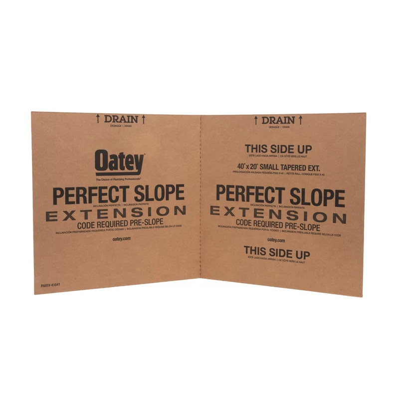Oatey Oatey-41641 41641 40" x 20" Tile Shower Pre-Slope Extension, 40X20