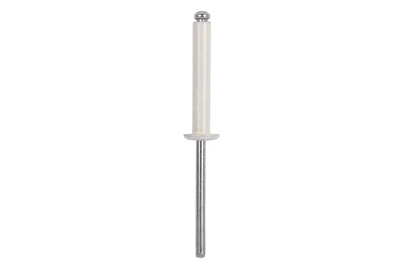 Cofan 07154821 Normal Rivet, White, 4.8 x 21 mm, Set of 500 Pieces