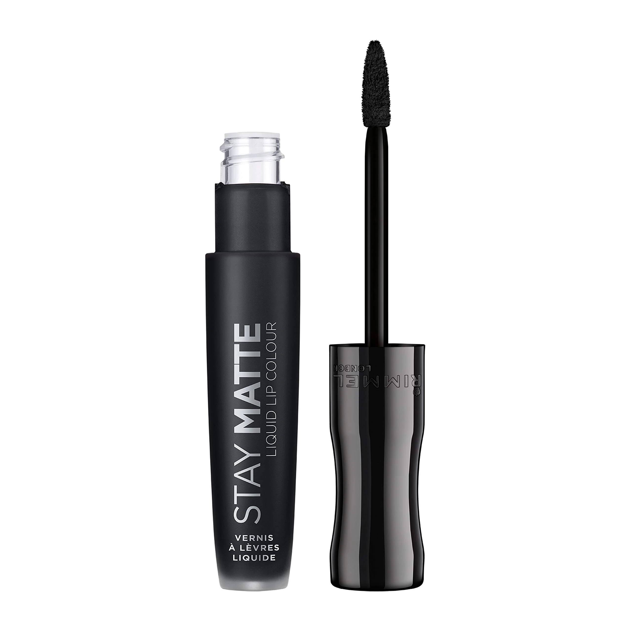Rimmel Stay Matte Liquid Lipstick, Pitch Black