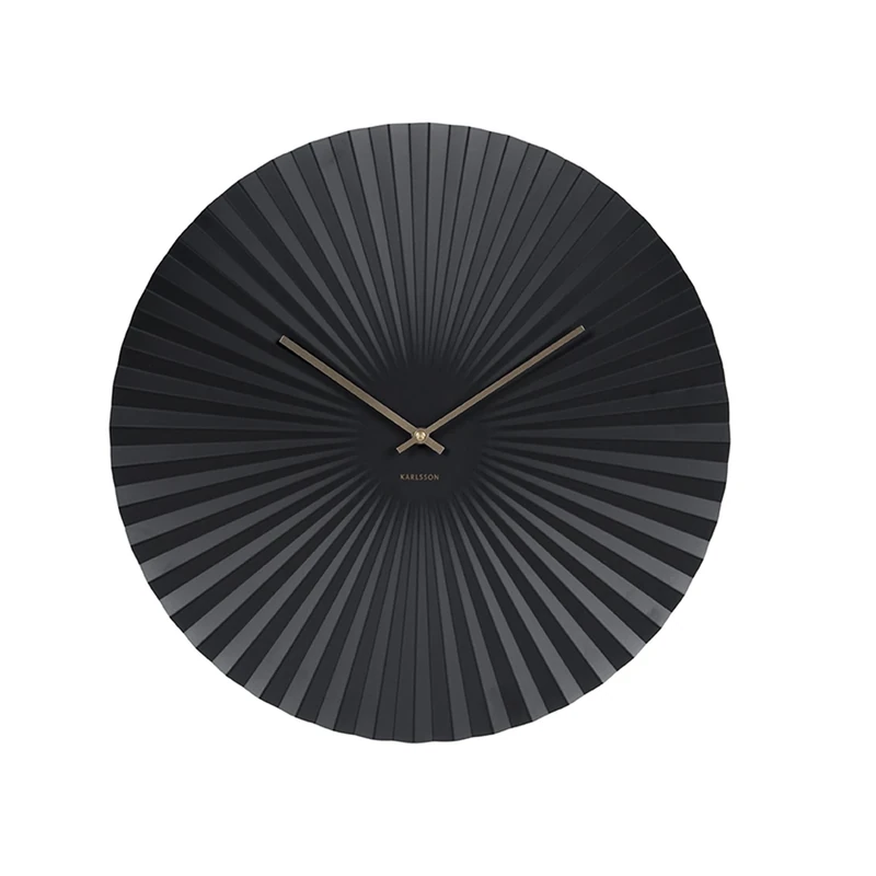 Karlsson KA5658BK Sensu Wall Clock Diameter 50 cm Black XL