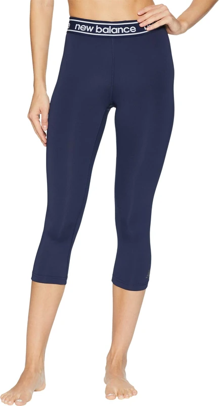 New Balance Relentless Capri Tights, Women, Pigment, S - Image 1