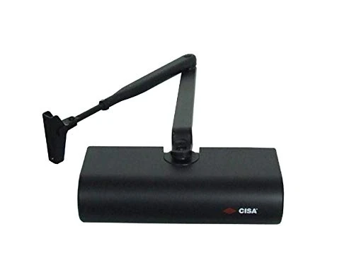 Cisa 1.C1415.03.0.90 – Door Closer New Smart Plus Force 3 Without Retention Matt Black - Image 1