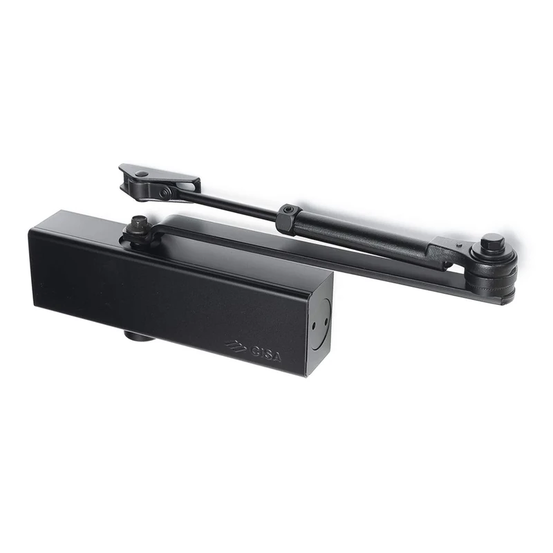 Cisa 1.C1511.03.0.90 – New Professional Plus Multistrength 2ñ4 Door Closer with Matte Black
