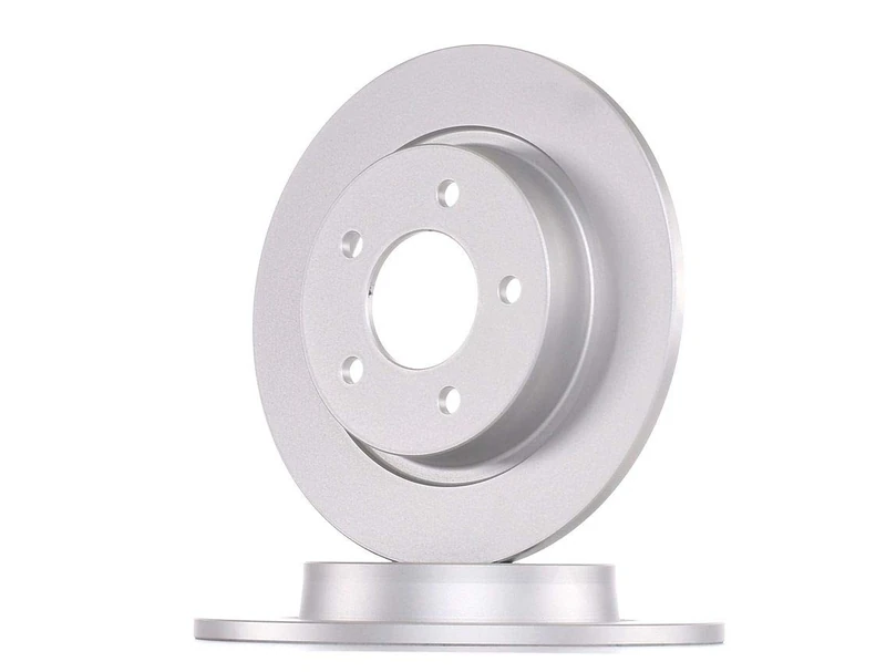 Bosch BD2218 Brake Disc Set - 280 mm Solid Discs - Rear Axle - ECE-R90 Certified - Long Service Life, Advanced Corrosion Protection - 1 Set of 2 Discs