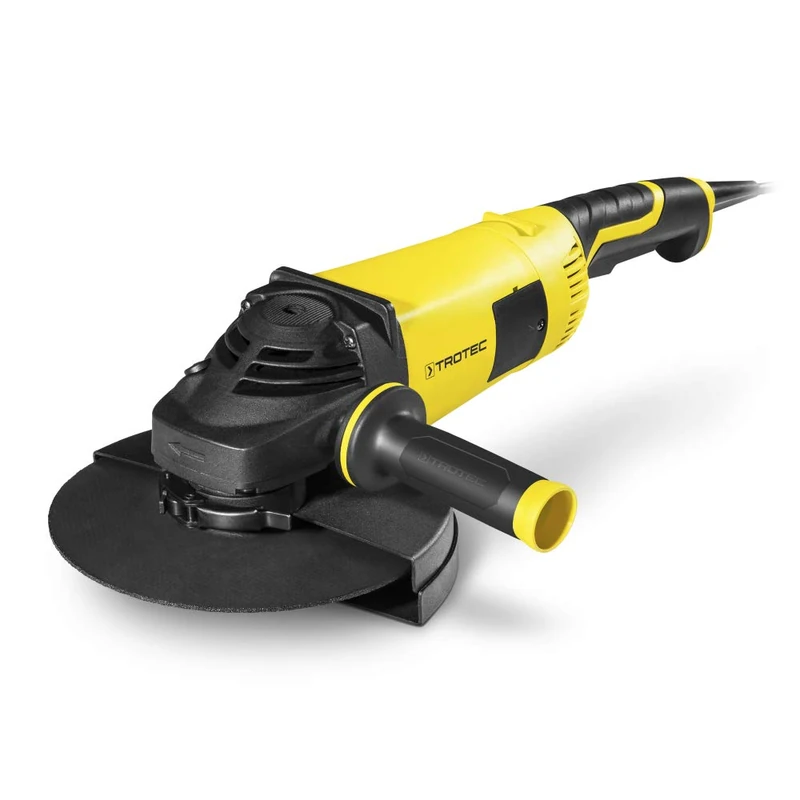 TROTEC Angle Grinder Pags 10-230 (2,000 W) incl. Case and Cutting Disc 230 mm, 6.5/min, Extra Handle, Variable Mount, 3 Positions