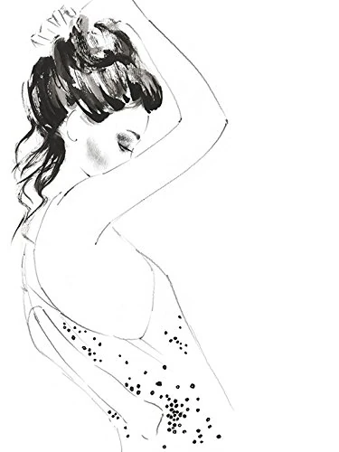 Louise Nisbet "Chic Canvas Print, Multi-Colour, 60 x 80 cm