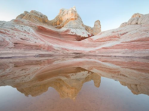 The Art Group "Sandstone Reflections, Arizona David Clapp Canvas Print, Multi-Colour, 60 x 80 x 1.3 cm
