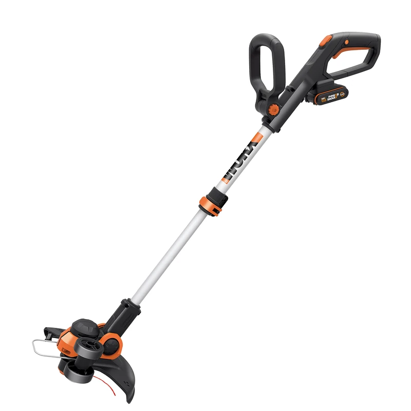 WORX WG163E.1 2-in-1 Wireless Edge Trimmer, 20V WG163E.1, Diameter 30 cm, Transforms into Edging Edging, Removable Handle, Protective Cover, Removable Head 90°, Comes with a 2Ah Battery and Charger