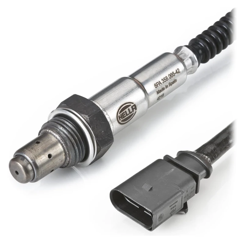 HELLA 6PA 358 066-421 Lambda Sensor - 4-pin connector - Cable: 750mm