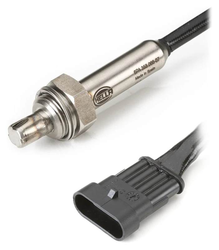 HELLA 6PA 358 066-071 Lambda Sensor - 4-pin connector - Cable: 820mm