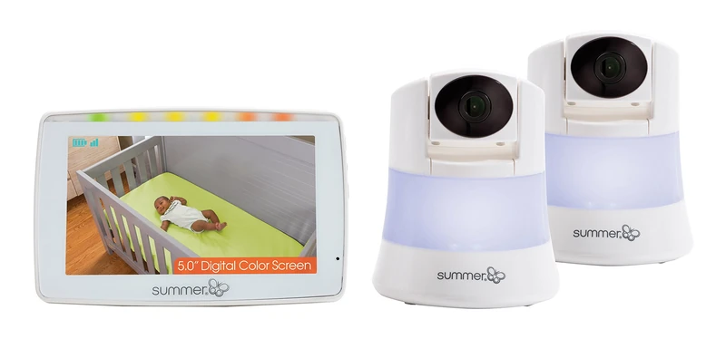 Summer Infant Wide View Duo 2.0 Digital Video Monitor - 5 inch