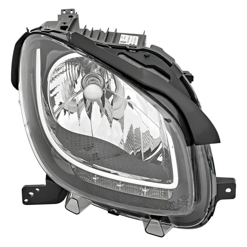 Valeo halogen technology automotive headlamp, 45466 for vehicle models, SMART Fortwo III (2014 >)