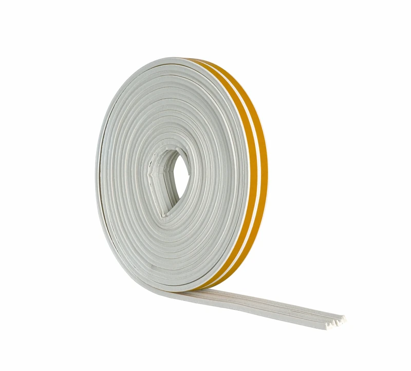 STORMGUARD 05Sr033100Mw Epdm 'E' Profile Self Adheshive Draught Seal 100M, White